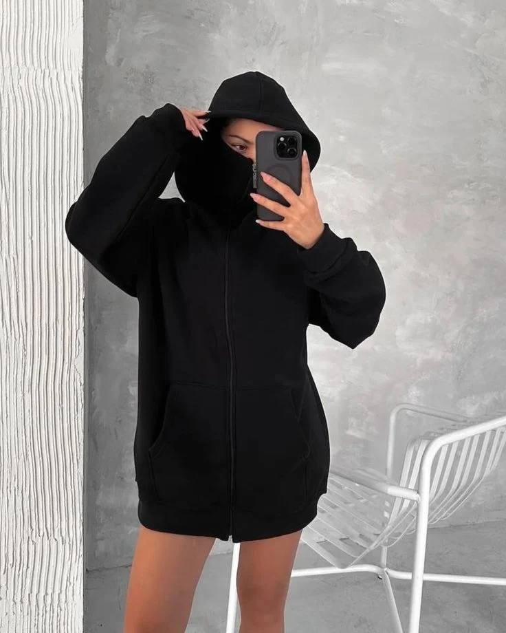 Sweatshirt Balaclava Code Unisex